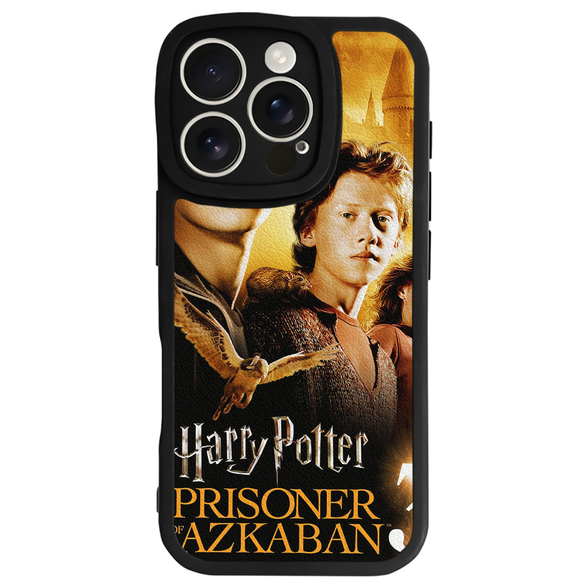（画像用） Harry Potter ハリー・ポッターシリーズ 【iPhone 16シリーズ対応】シリコンスマホケース（レザー調） 材質：シリコン